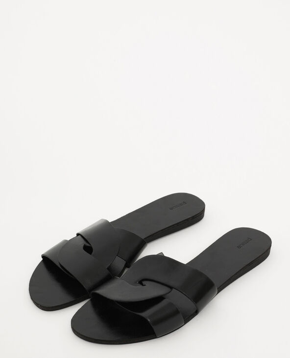 Sandales plates noir - Pimkie