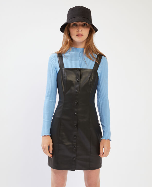 Robe bretelle cuir shop