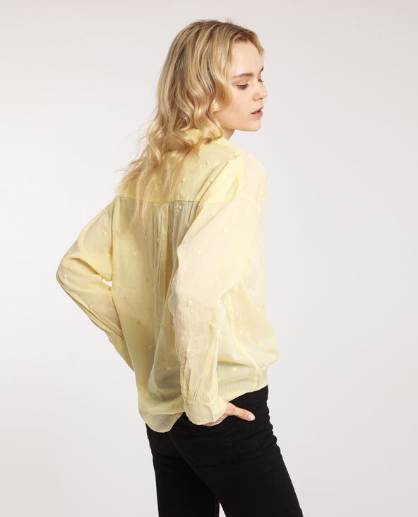Chemise fantaisie jaune - Pimkie