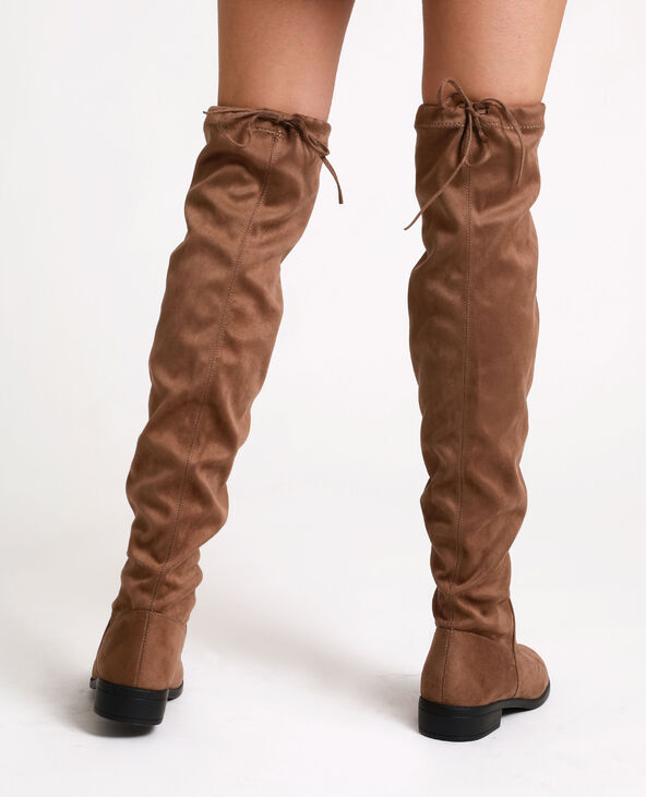 Cuissardes deals suedine beige