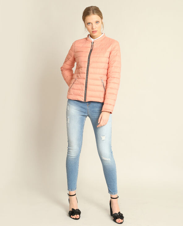 Doudoune fine vieux rose - Pimkie