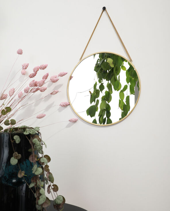 Miroir à chaînette orange - Pimkie