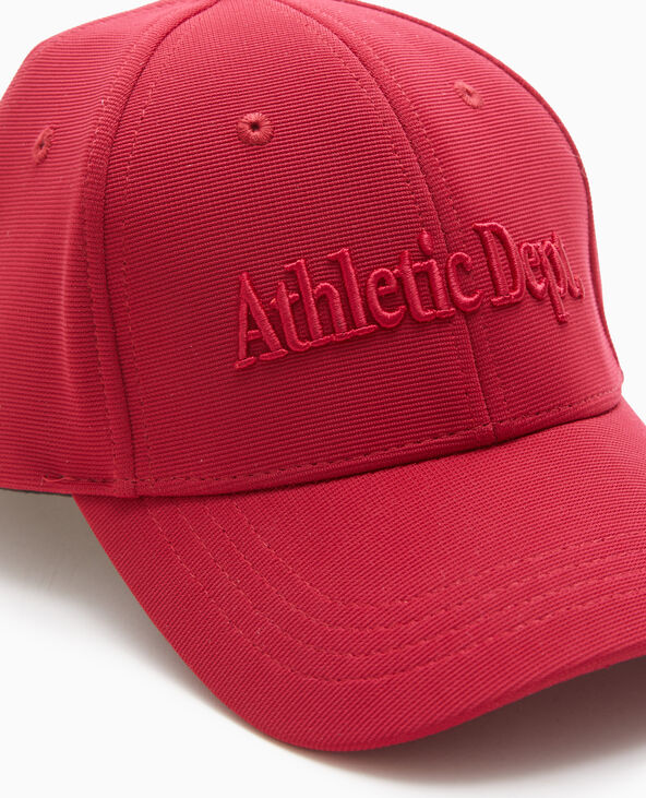 Casquette avec broderie devant rouge - Pimkie
