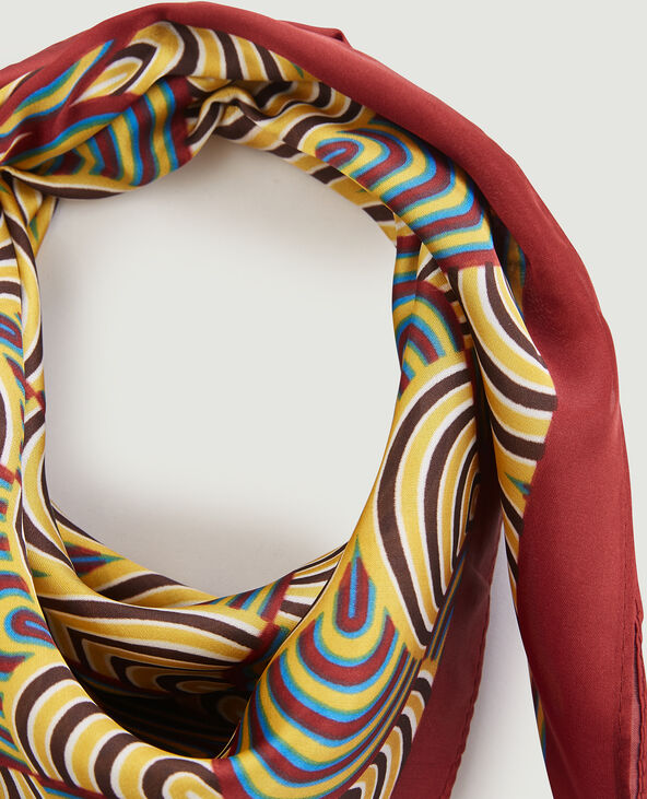Lot de 2 foulards imprimés marron - Pimkie
