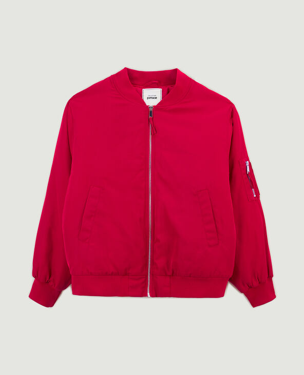Bomber oversize rouge - Pimkie