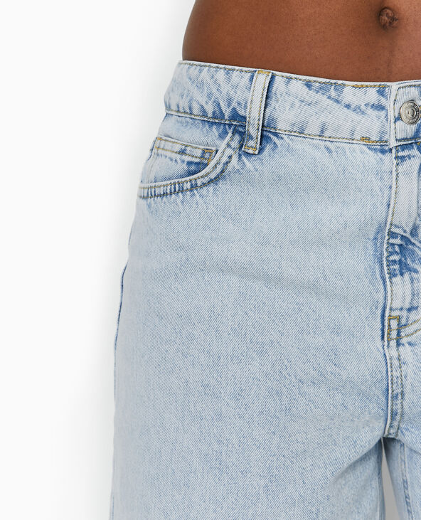 Bermuda loose en jean bleu clair - Pimkie