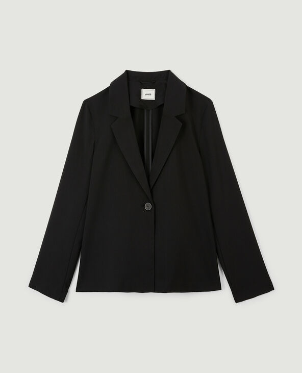 Veste blazer cintrée noir - Pimkie