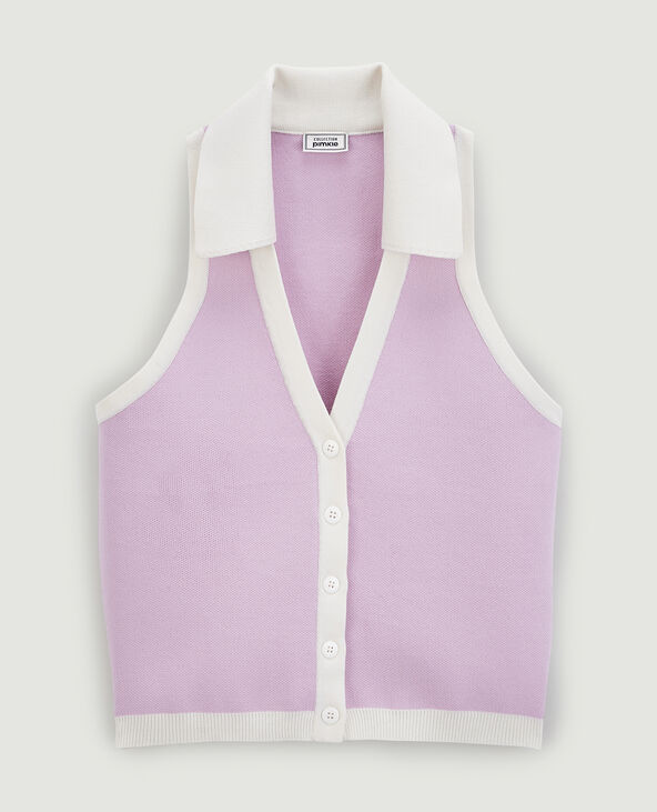 Gilet sans manches lilas - Pimkie