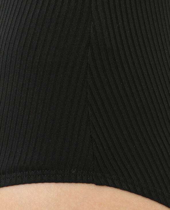 Body côtelé noir - Pimkie