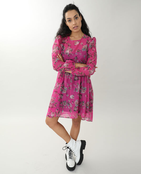 Robe courte lilas - Pimkie