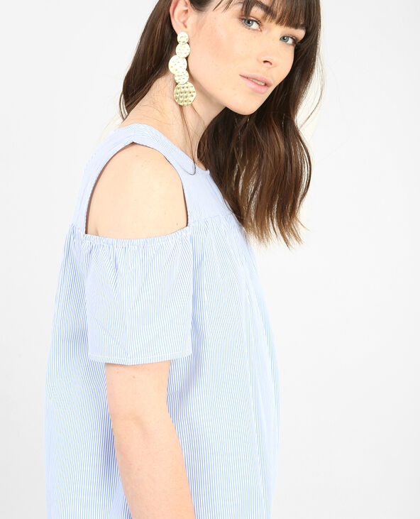 Combi short effet robe blanc - Pimkie