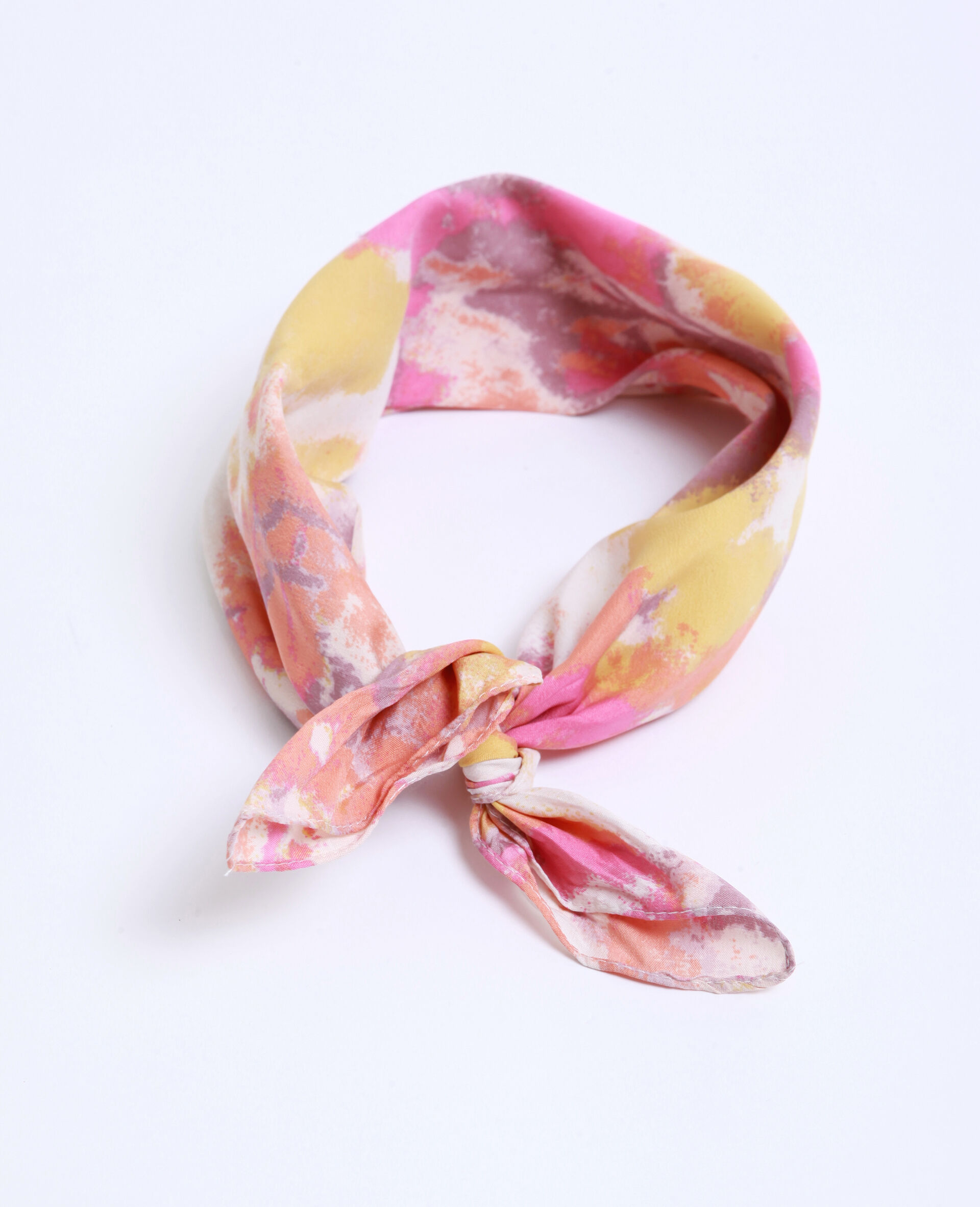 Foulard tie and dye