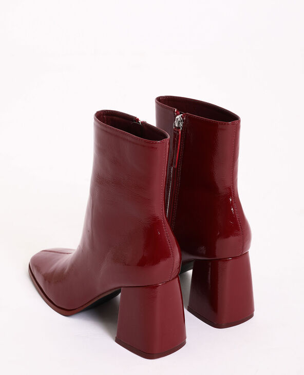 Bottines vernies