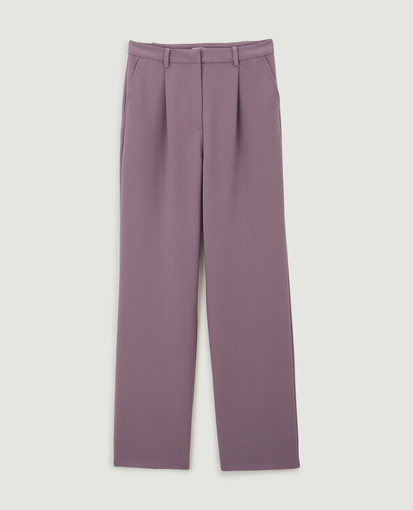 Pantalon droit city lilas - Pimkie