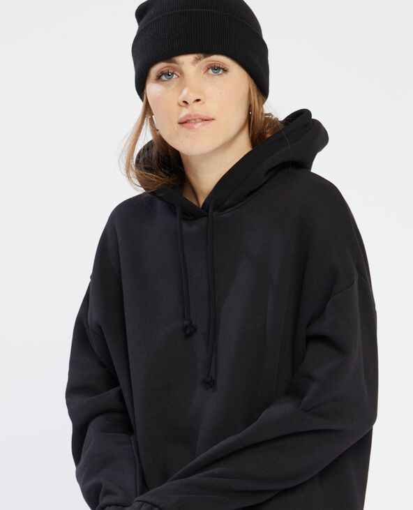 Robe capuche noir - Pimkie