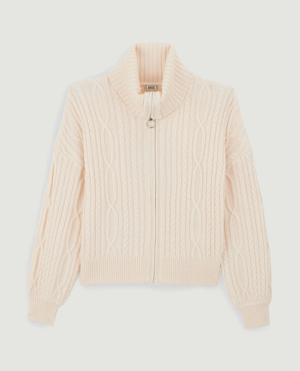 Gilet zippé rose clair - Pimkie