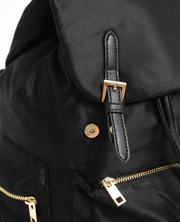 Sac à dos souple noir - Pimkie
