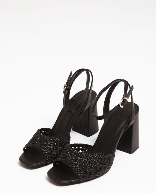 Sandales ajourées noir - Pimkie