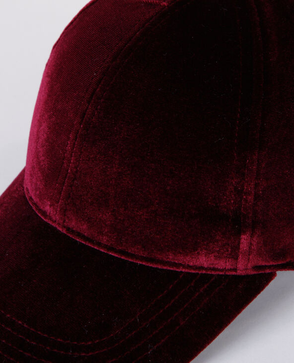 Casquette velours violet - Pimkie