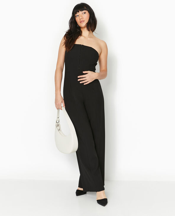 Combinaison bustier noir - Pimkie