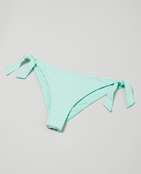 Bas de maillot de bain tanga bleu turquoise - Pimkie