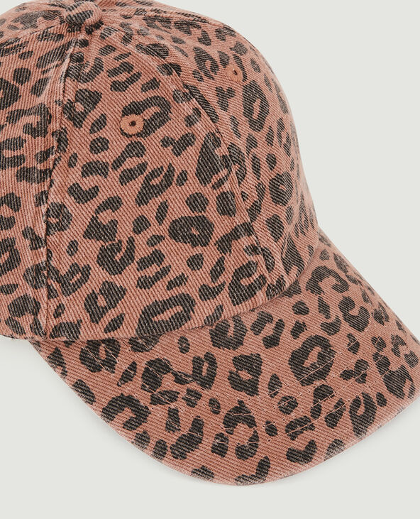 Casquette motif léopard marron - Pimkie