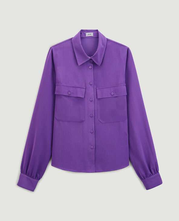 Chemise fluide violet - Pimkie