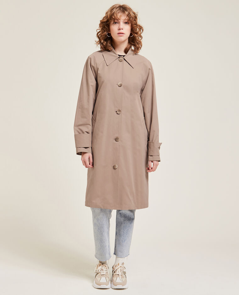 Trench droit écru - Pimkie