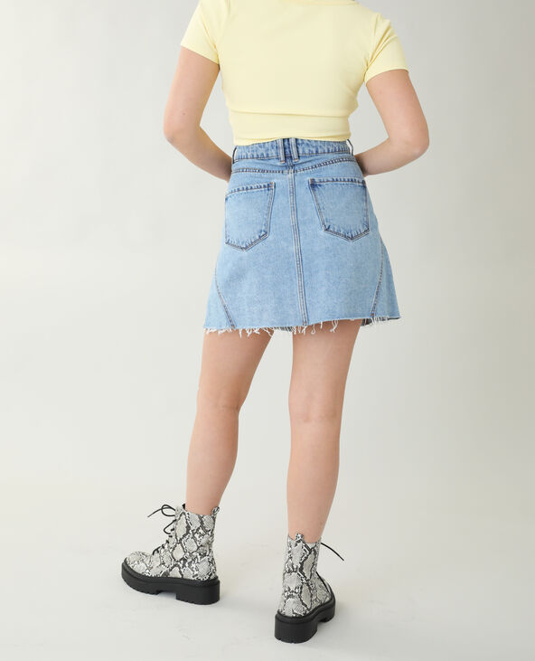 Jupe jean destroy new arrivals