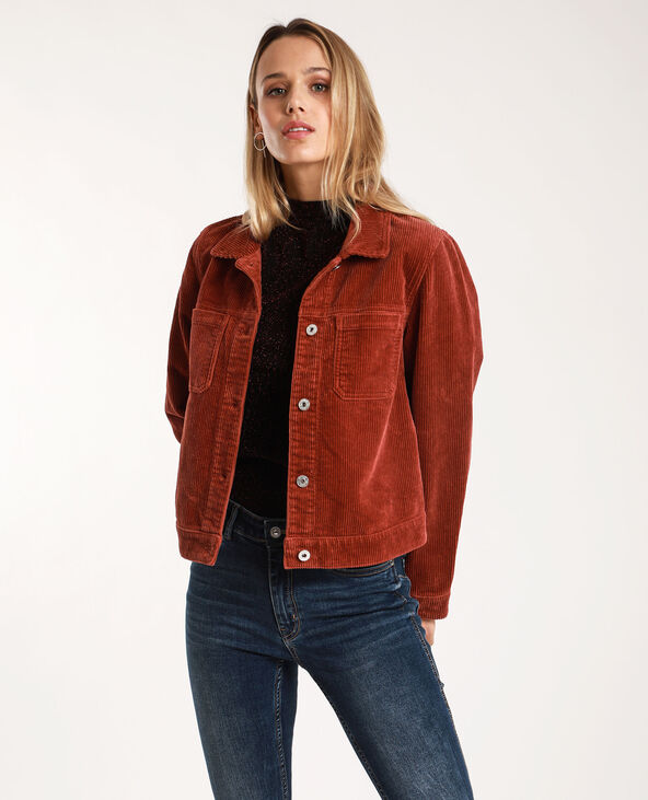 Veste en velours cotele