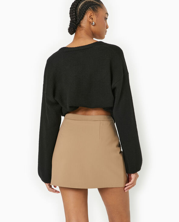 Jupe-short courte camel - Pimkie