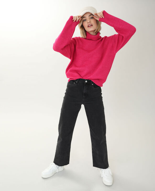 Col roulé rose - Pimkie