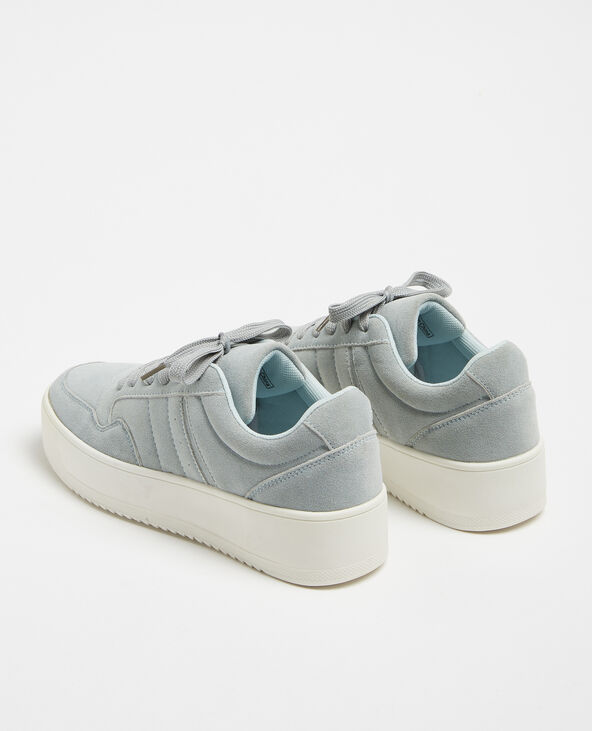Baskets plateforme vert clair - Pimkie