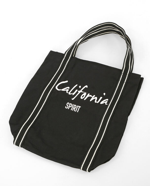 Sac de plage noir - Pimkie