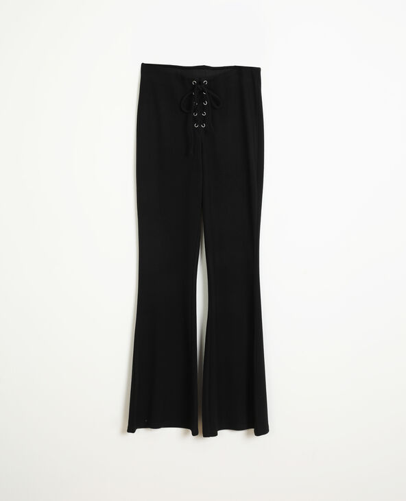 Pantalon en maille noir - Pimkie
