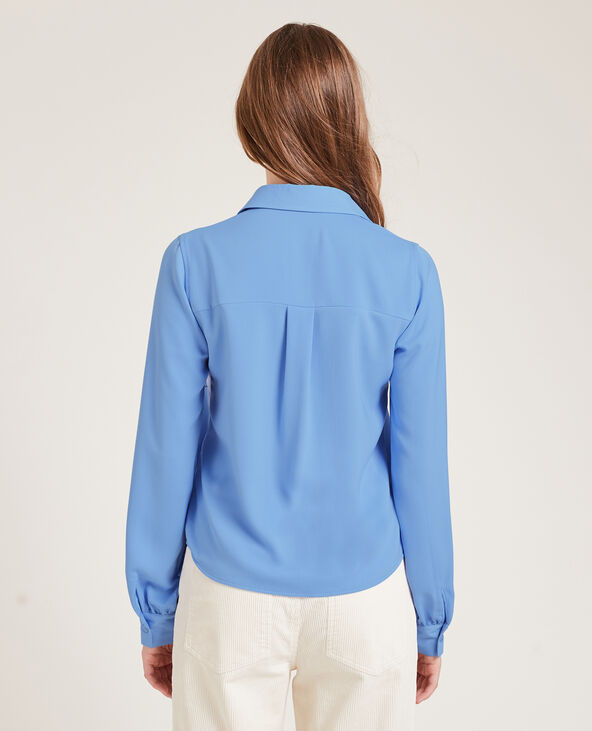 Chemise fluide bleu - Pimkie
