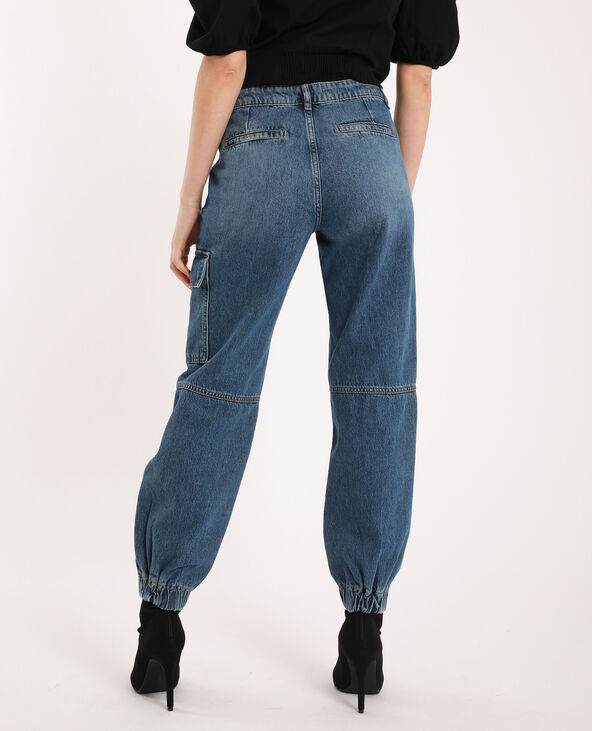 Jean battle mid waist bleu - Pimkie