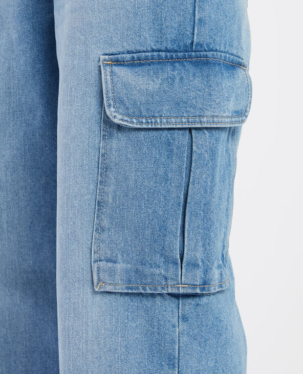 Jean baggy taille basse bleu - Pimkie