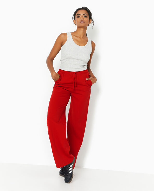 Pantalon de jogging droit en molleton Pimkie