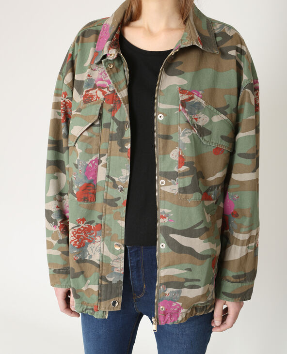 Veste camouflage femme pimkie 2025