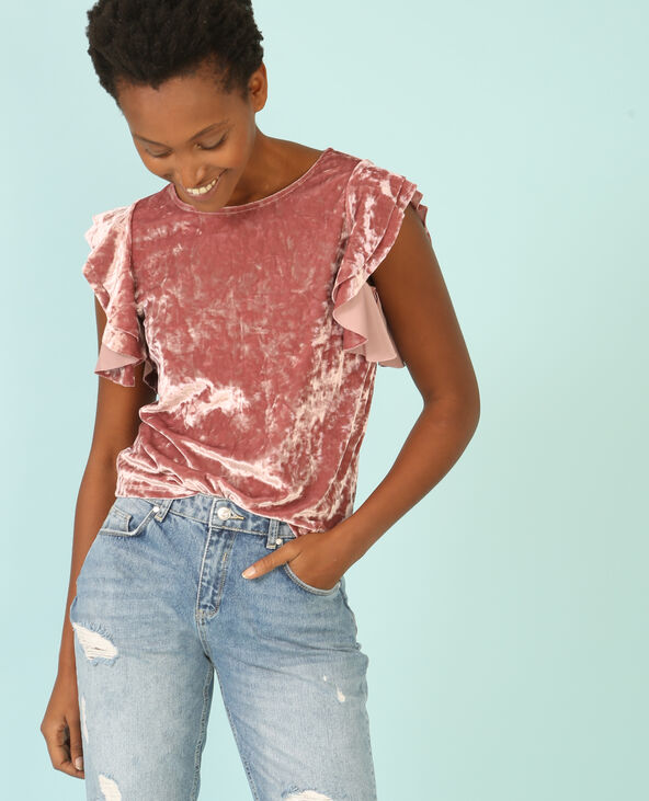 Forever 21 2025 velvet shirt