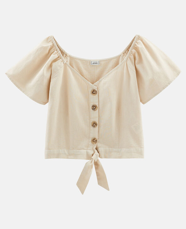 Chemisier court rose clair - Pimkie