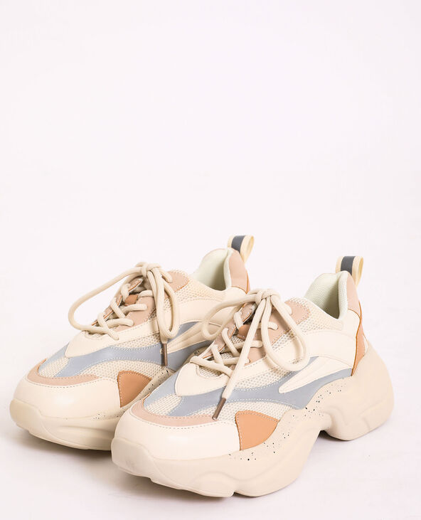 Baskets colorées blanc - Pimkie