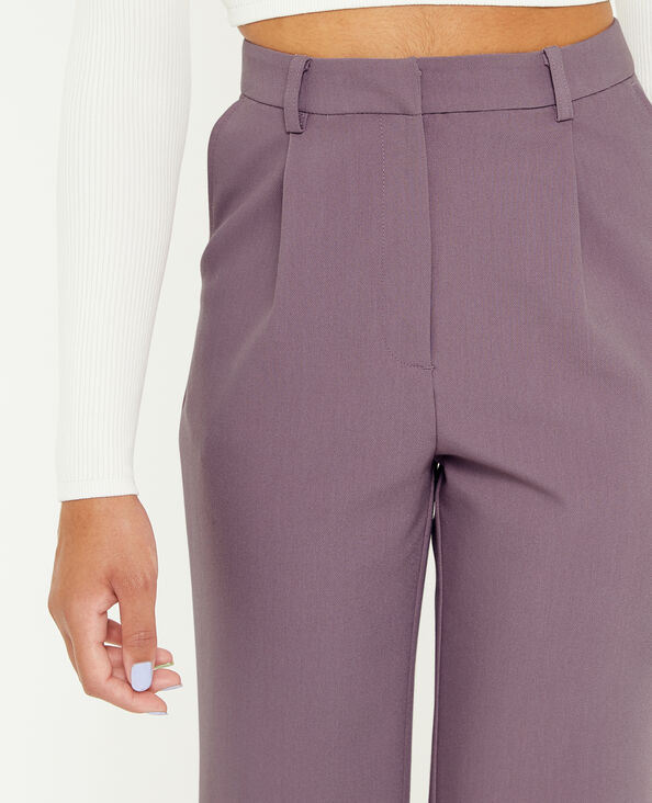Pantalon droit city lilas - Pimkie