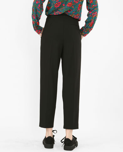 Pantalon carotte noir - Pimkie