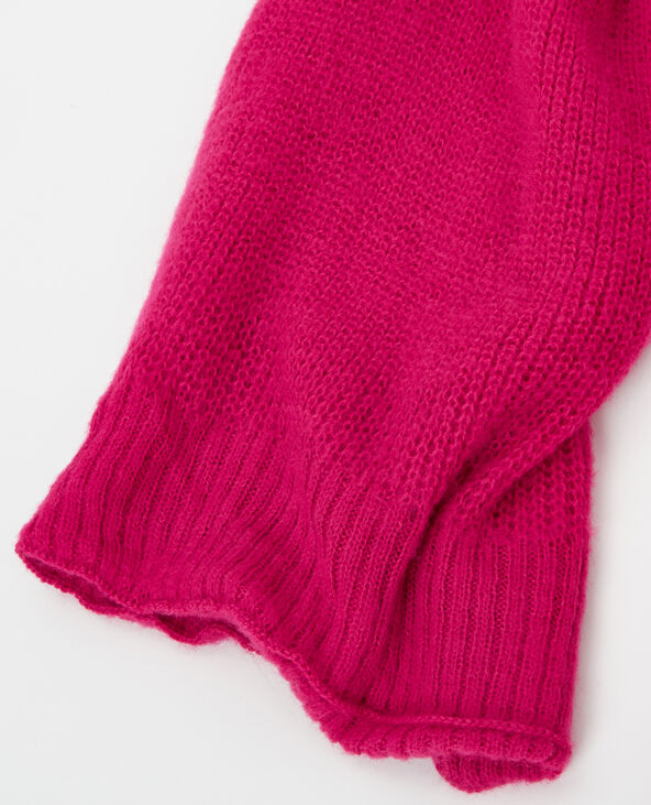 Echarpe chaude rose fuchsia - Pimkie