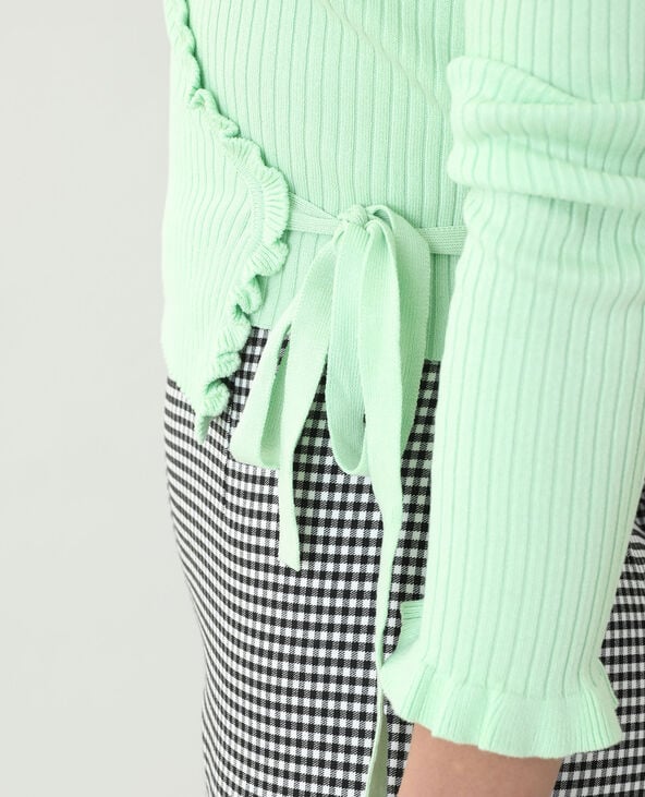 Top cache-coeur vert clair - Pimkie