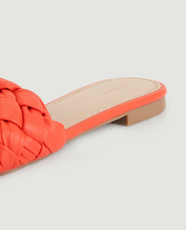 Mules tressées rose - Pimkie
