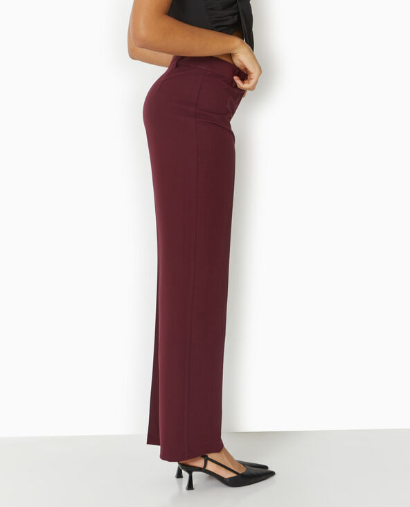 Pantalon city droit violet - Pimkie