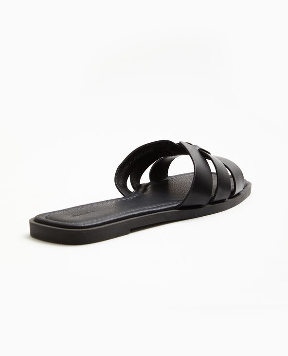 Mules plates noir - Pimkie